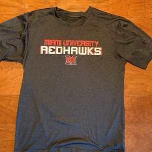 Men’s Miami Redhawks Athletic Dri Fit T shirt